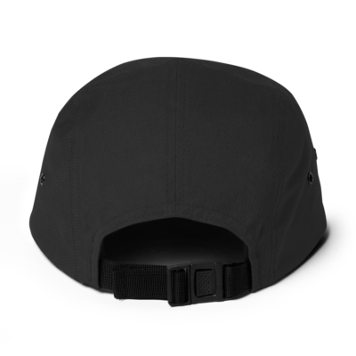 5-panel-cap-black-back-6a6d4012d24da.png Flush Golf Co. Logo 5-Panel Cap