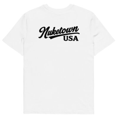 unisex-organic-cotton-creator-2.0-t-shirt-white-back-6acd42f05133d.jpg Nuketown USA - Flush Golf Tee